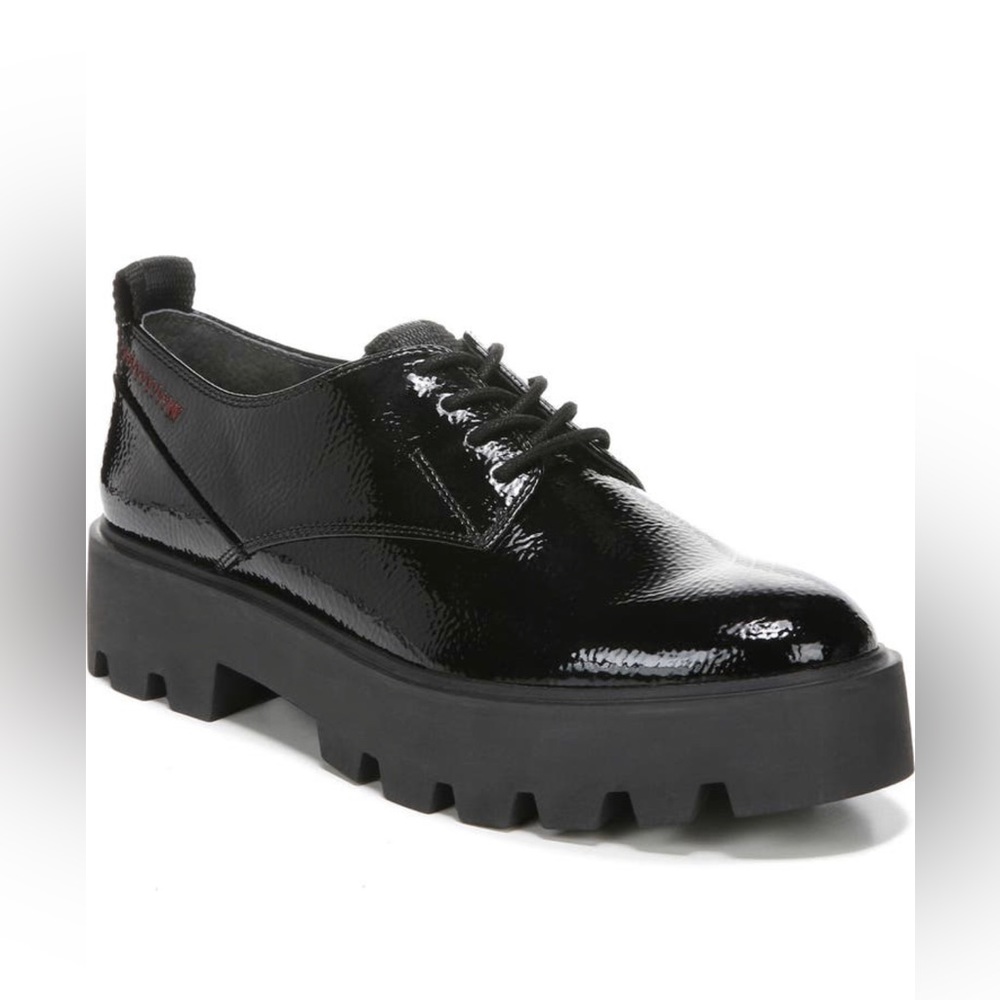 Franco Sarto Balinlaced platform oxfords black size 7